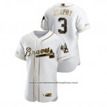 Camiseta Beisbol Hombre Atlanta Braves Dale Murphy Golden Edition Autentico Blanco