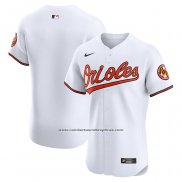 Camiseta Beisbol Hombre Baltimore Orioles Primera Elite Blanco