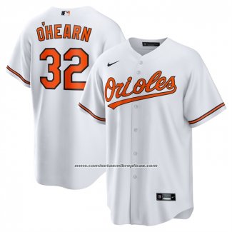 Camiseta Beisbol Hombre Baltimore Orioles Ryan Ohearn Primera Replica Blanco