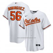 Camiseta Beisbol Hombre Baltimore Orioles Seranthony Dominguez Primera Replica Blanco