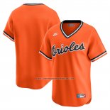 Camiseta Beisbol Hombre Baltimore Orioles Throwback Cooperstown Limited Naranja