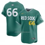 Camiseta Beisbol Hombre Boston Red Sox Brayan Bello 2025 City Connect Limited Verde