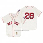 Camiseta Beisbol Hombre Boston Red Sox J.d. Martinez Cooperstown Collection Road Gris