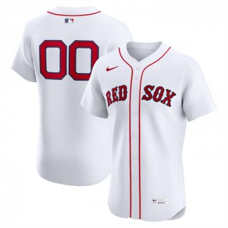 Camiseta Beisbol Hombre Boston Red Sox Retired Roster Primera Elite Blanco