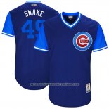 Camiseta Beisbol Hombre Chicago Cubs 2017 Little League World Series 49 Jake Arrieta