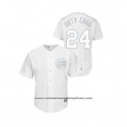 Camiseta Beisbol Hombre Chicago Cubs Craig Kimbrel 2019 Players Weekend Dirty Craig Replica Blanco