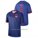 Camiseta Beisbol Hombre Chicago Cubs Javier Baez Cooperstown Collection Legend Azul