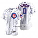 Camiseta Beisbol Hombre Chicago Cubs Marcus Stroman Autentico Primera Blanco