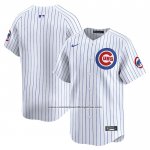 Camiseta Beisbol Hombre Chicago Cubs Primera Limited Blanco