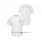 Camiseta Beisbol Hombre Chicago Cubs Steve Cishek 2019 Players Weekend Speedpass Replica Blanco Camiseta Beisbol Hombre Chicago Cubs Steve Cishek 2019 Players Weekend Speedpass Replica Blanco