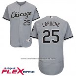 Camiseta Beisbol Hombre Chicago White Sox 25 Adam Laroche Gris Flex Base