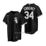 Camiseta Beisbol Hombre Chicago White Sox Garrett Crochet Replica 2020 Negro