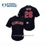 Camiseta Beisbol Hombre Cleveland Indians Rajai Davis 2019 All Star Patch Cool Base Azul