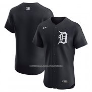 Camiseta Beisbol Hombre Detroit Tigers Alternate 2 Elite Azul
