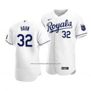 Camiseta Beisbol Hombre Kansas City Royals Jesse Hahn Autentico Primera Blanco