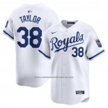 Camiseta Beisbol Hombre Kansas City Royals Josh Taylor Primera Limited Blanco
