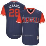 Camiseta Beisbol Hombre Los Angeles Angels 2017 Little League World Series Andrew Heaney Azul Camiseta Beisbol Hombre Los Angeles Angels 2017 Little League World Series Andrew Heaney Azul