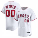 Camiseta Beisbol Hombre Los Angeles Angels Retired Pick A Player Limited Blanco