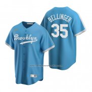 Camiseta Beisbol Hombre Los Angeles Dodgers Cody Bellinger Cooperstown Collection Alterno Azul