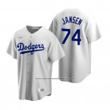 Camiseta Beisbol Hombre Los Angeles Dodgers Kenley Jansen Cooperstown Collection Primera Blanco