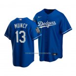 Camiseta Beisbol Hombre Los Angeles Dodgers Max Muncy 2020 Replica Alterno Azul
