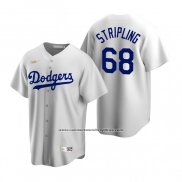 Camiseta Beisbol Hombre Los Angeles Dodgers Ross Stripling Cooperstown Collection Primera Blanco