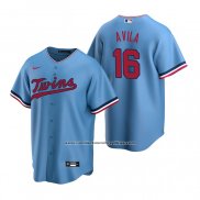 Camiseta Beisbol Hombre Minnesota Twins Alex Avila Replica Alterno Azul