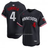 Camiseta Beisbol Hombre Minnesota Twins Carlos Correa Alterno Limited Azul
