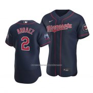 Camiseta Beisbol Hombre Minnesota Twins Luis Arraez Autentico Alterno Azul