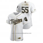 Camiseta Beisbol Hombre Minnesota Twins Taylor Rogers Golden Edition Autentico Blanco
