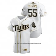 Camiseta Beisbol Hombre Minnesota Twins Taylor Rogers Golden Edition Autentico Blanco