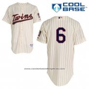 Camiseta Beisbol Hombre Minnesota Twins Tony Oliva 6 Crema Alterno Cool Base