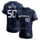 Camiseta Beisbol Hombre Mookie Betts All Star 2023 Vapor Premier Elite Azul