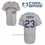 Camiseta Beisbol Hombre New York Mets Michael Cuddyer 23 Gris Cool Base