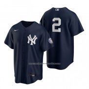 Camiseta Beisbol Hombre New York Yankees Derek Jeter Replica 2020 Azul