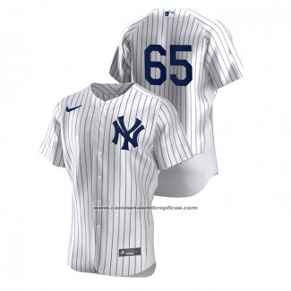 Camiseta Beisbol Hombre New York Yankees James Paxton Authentic Blanco