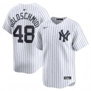 Camiseta Beisbol Hombre New York Yankees Paul Goldschmidt Primera Limited Blanco