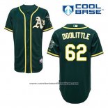 Camiseta Beisbol Hombre Oakland Athletics Sean Doolittle 62 Verde Alterno Cool Base