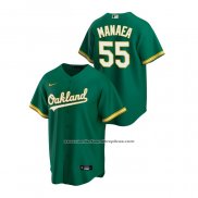 Camiseta Beisbol Hombre Oakland Athletics Sean Manaea Replica Alterno Verde