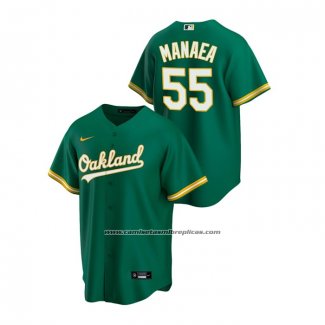 Camiseta Beisbol Hombre Oakland Athletics Sean Manaea Replica Alterno Verde