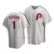 Camiseta Beisbol Hombre Philadelphia Phillies Richie Ashburn Cooperstown Collection Primera Blanco