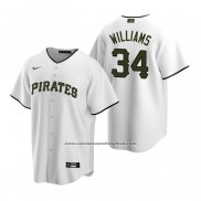 Camiseta Beisbol Hombre Pittsburgh Pirates Trevor Williams Alterno Replica Blanco