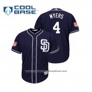 Camiseta Beisbol Hombre San Diego Padres Wil Myers Cool Base Entrenamiento de Primavera 2019 Azul