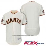 Camiseta Beisbol Hombre San Francisco Giants Crema Primera On Field Flex Base