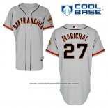 Camiseta Beisbol Hombre San Francisco Giants Juan Marichal 27 Gris Cool Base