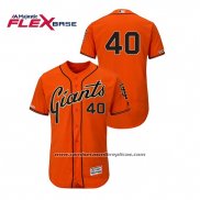 Camiseta Beisbol Hombre San Francisco Giants Madison Bumgarner Autentico Flex Base Naranja