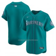 Camiseta Beisbol Hombre Seattle Mariners Alterno Limited Verde