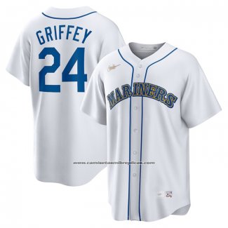 Camiseta Beisbol Hombre Seattle Mariners Ken Griffey Jr. Autentico 2020 Alterno Verde