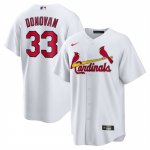 Camiseta Beisbol Hombre St. Louis Cardinals Brendan Donovan Primera Replica Blanco