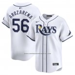 Camiseta Beisbol Hombre Tampa Bay Rays Randy Arozarena Primera Limited Blanco